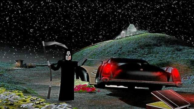 Grim Fandango Remastered features a new graphic setting with improved lighting and textures, which can be toggled on and off with a button press. 